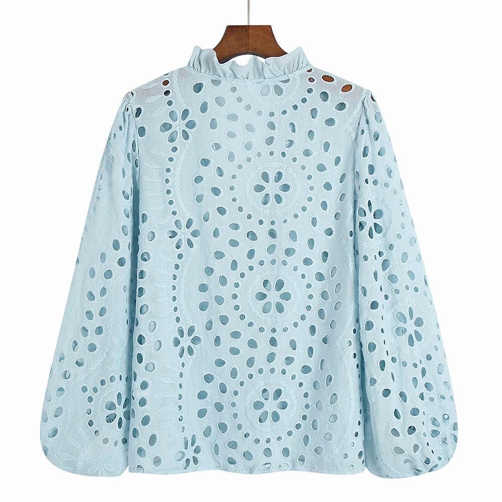 Marianna Premium Eyelet Blouse - Image 13