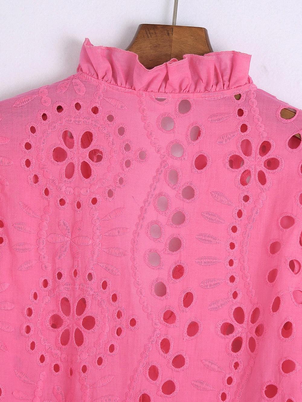 Marianna Premium Eyelet Blouse - Image 6