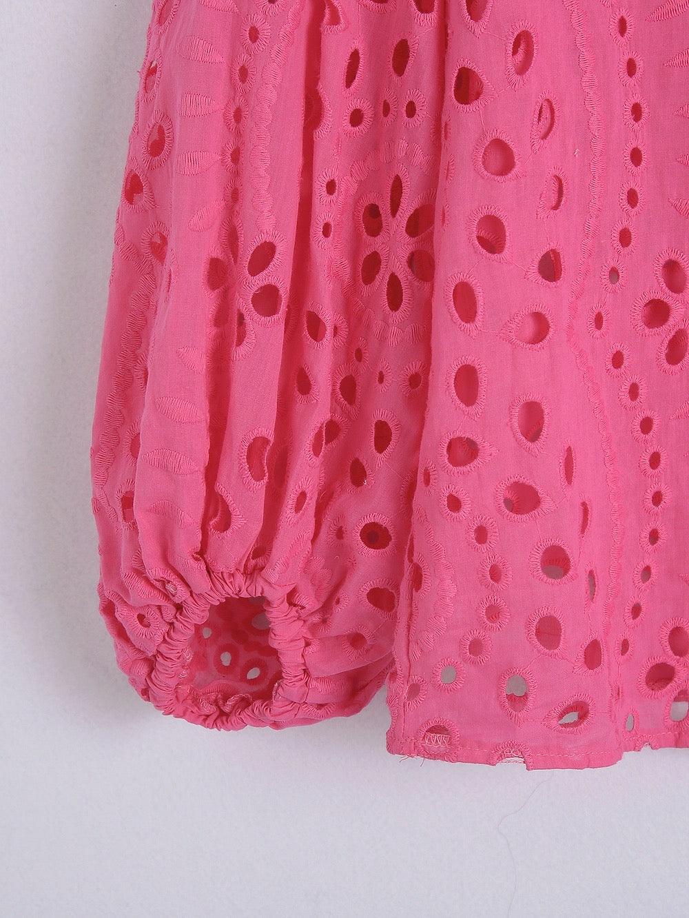 Marianna Premium Eyelet Blouse - Image 8