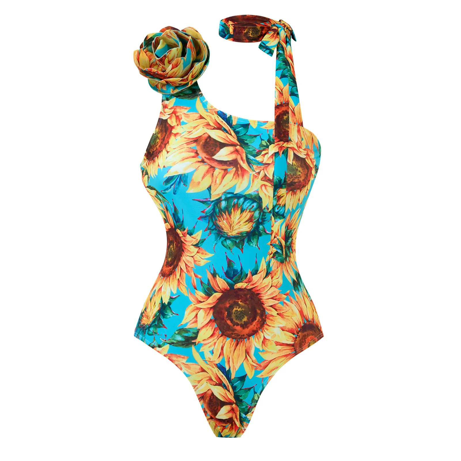 Marisol Floral Swimsuit With Skirt - Image 3