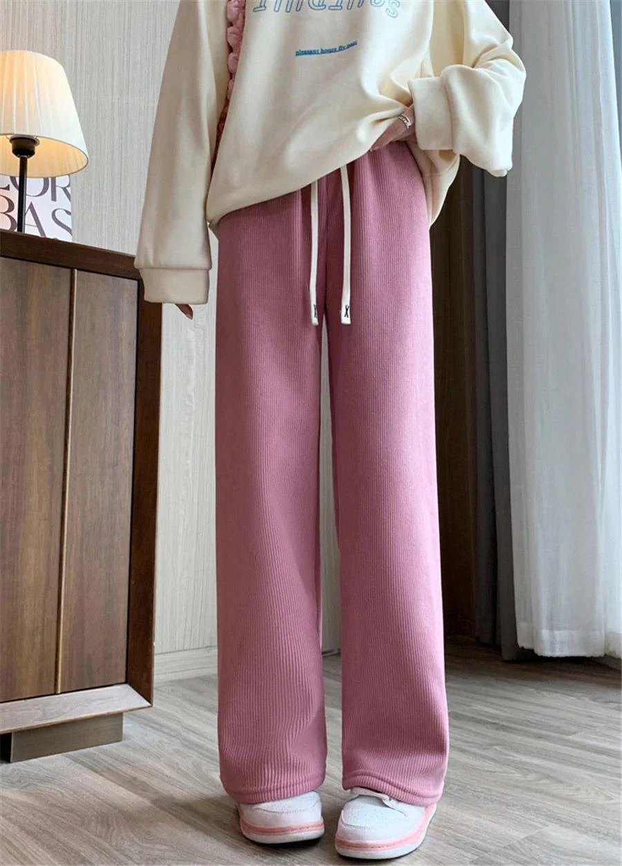 Marley Wide Leg Fleece Pants - Image 3