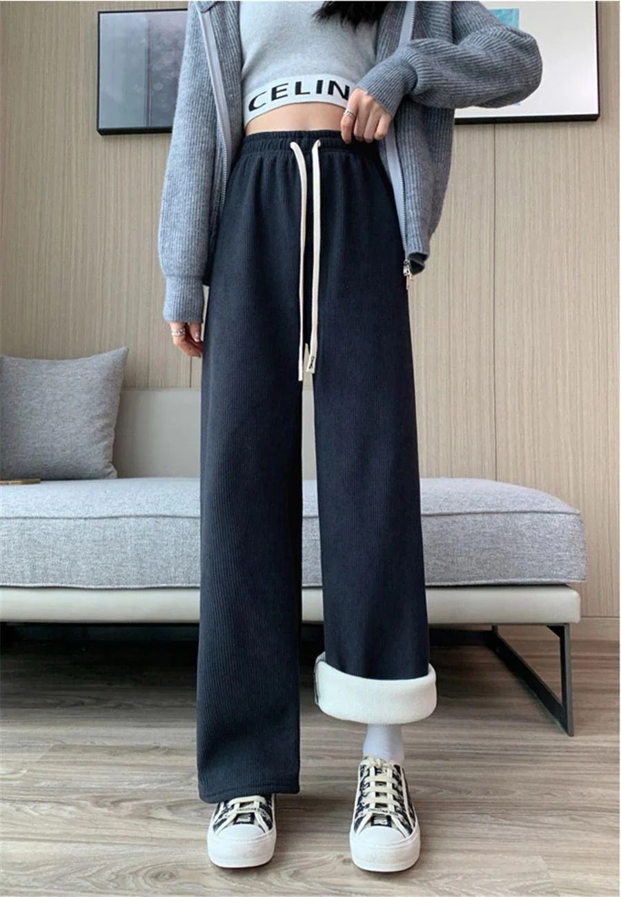 Marley Wide Leg Fleece Pants - Image 4