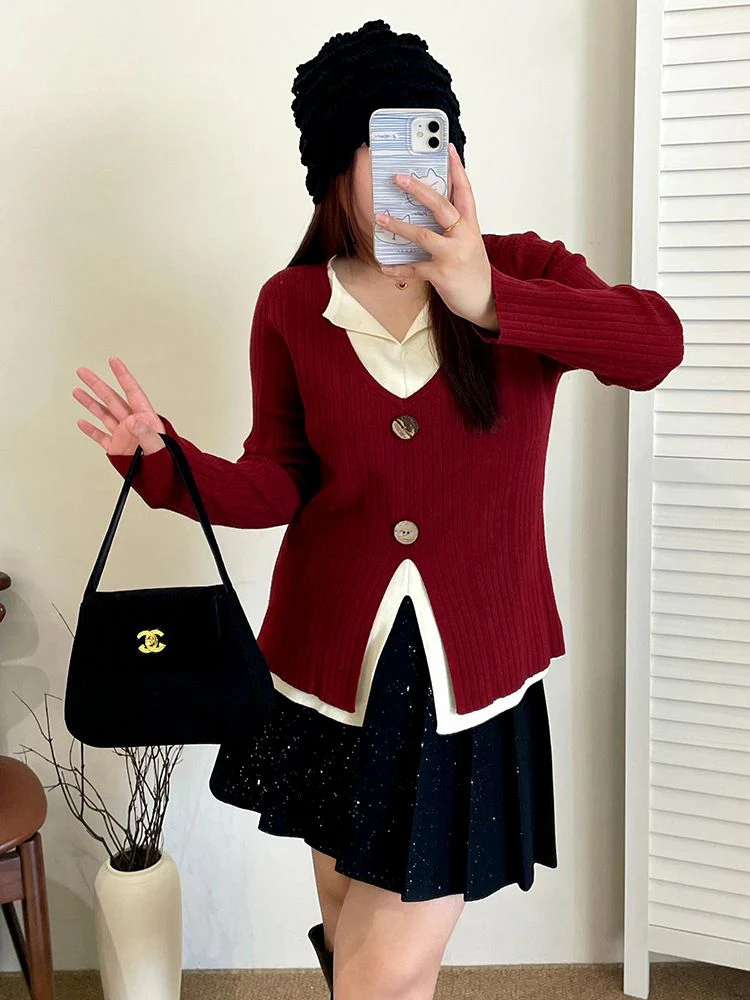 Miana Colorblock Premium Sweater