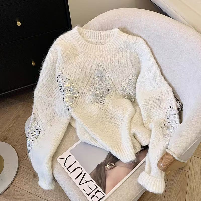 Mieke Luxe Sequin Sweater - Image 3