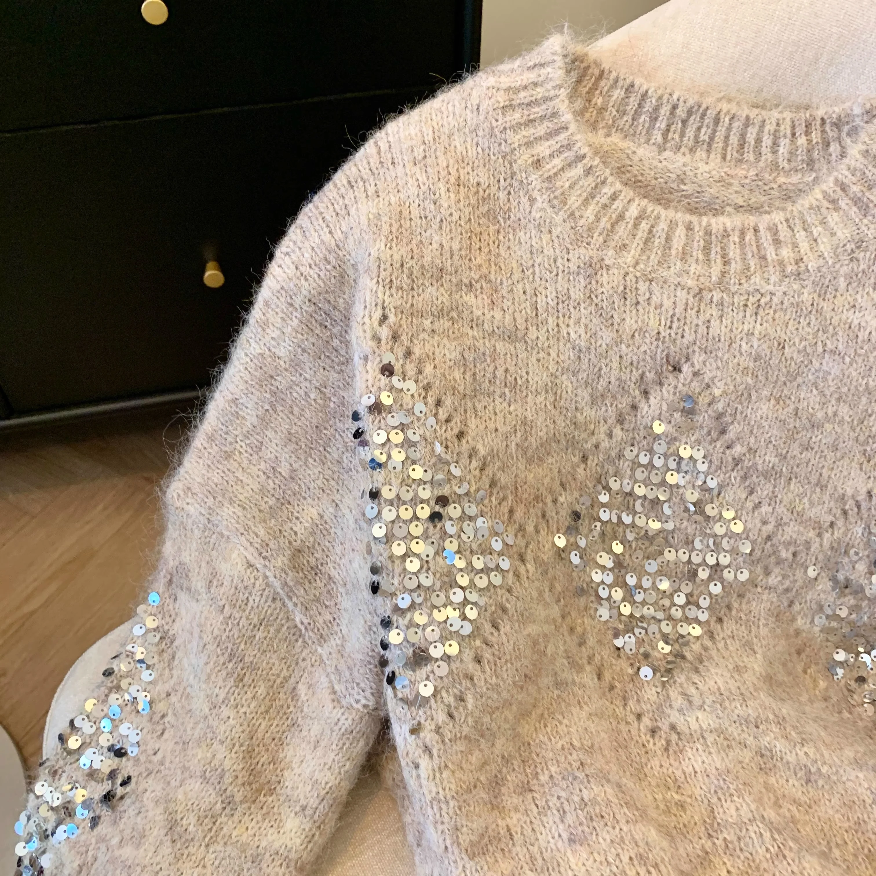 Mieke Luxe Sequin Sweater - Image 9