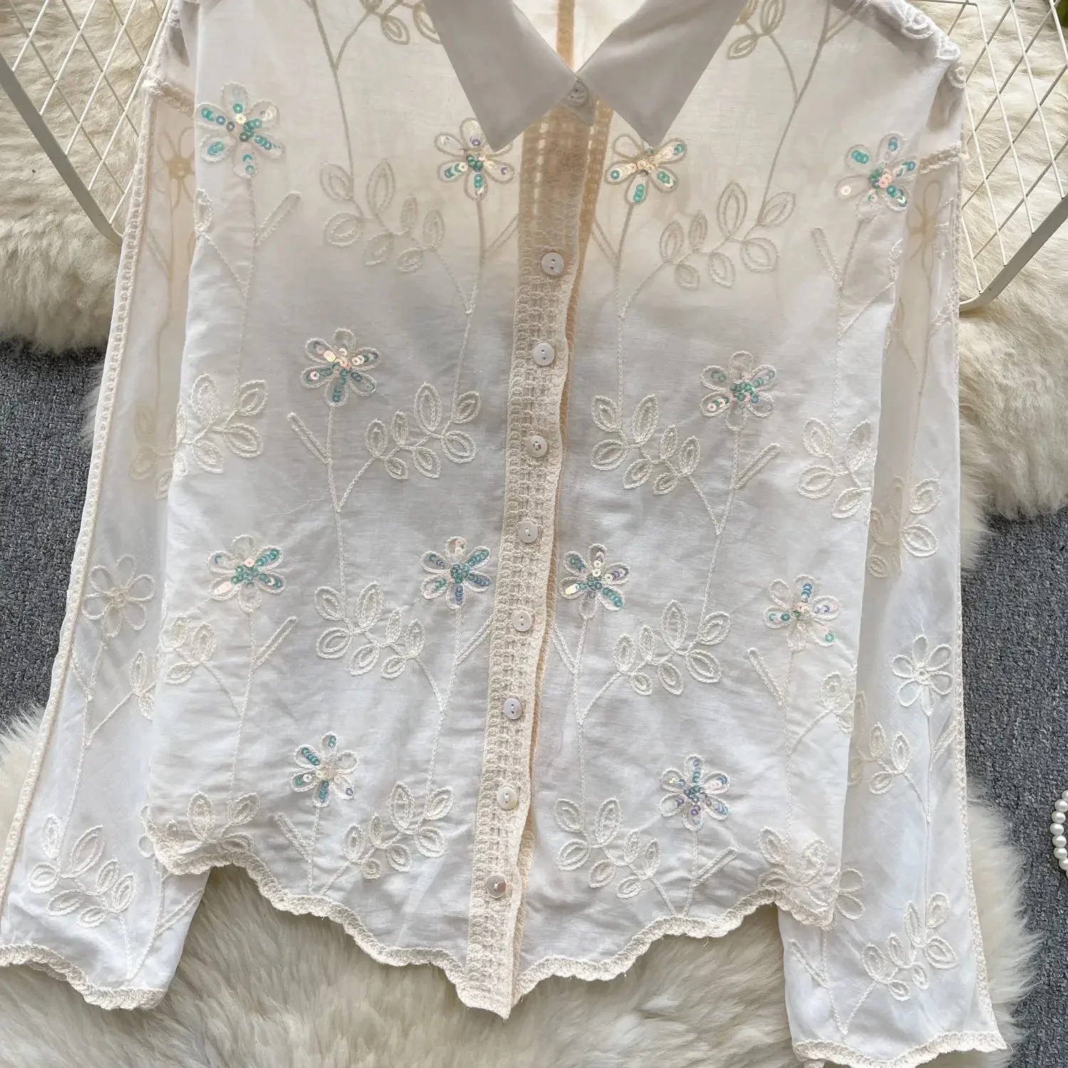 Milo Embroidered Cotton Shirt - Image 3