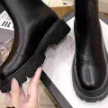Mindy Fur Ankle Chelsea Boots - Image 6