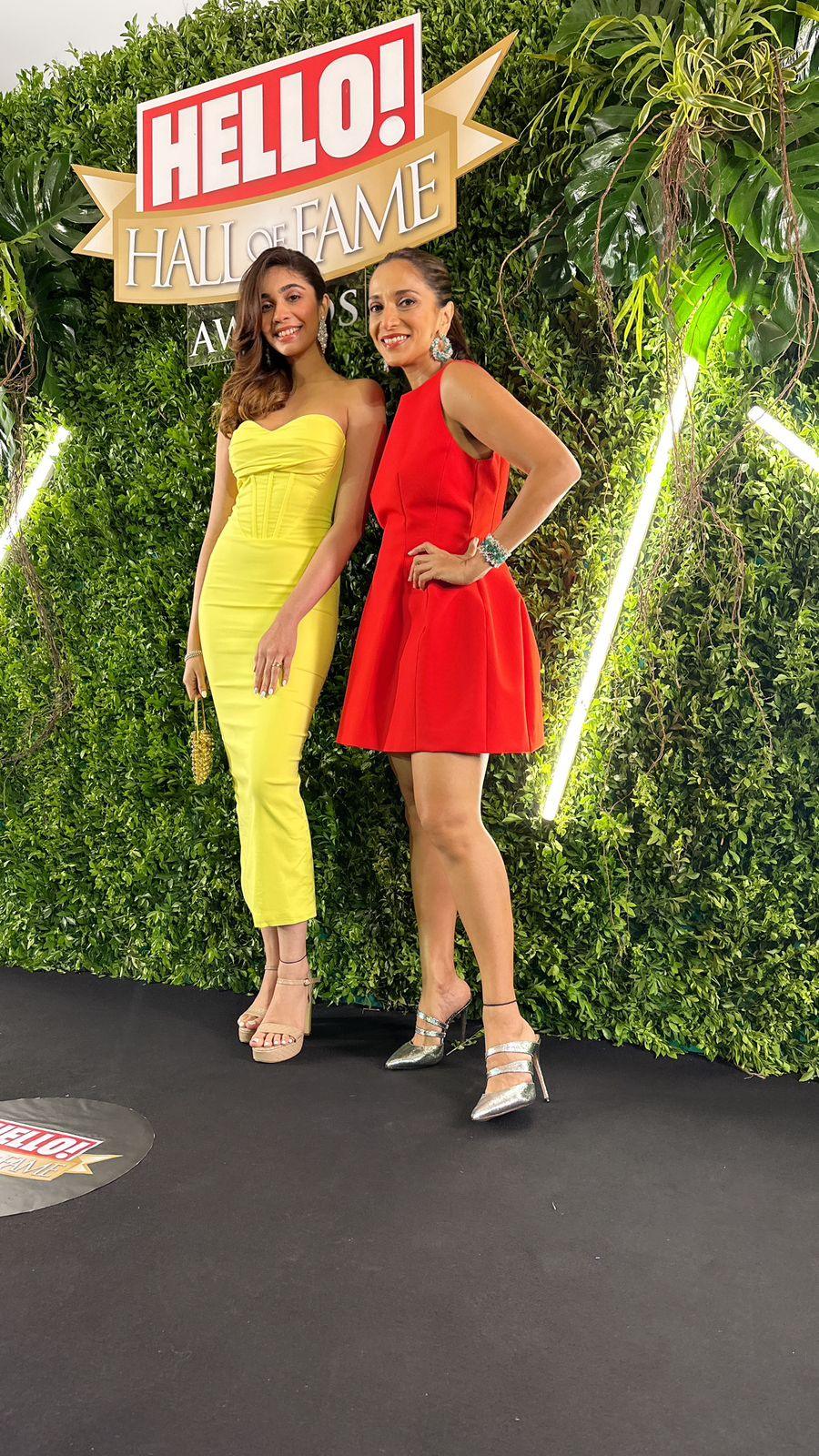 Miranda Corset Midi Dress in Lime - Image 3