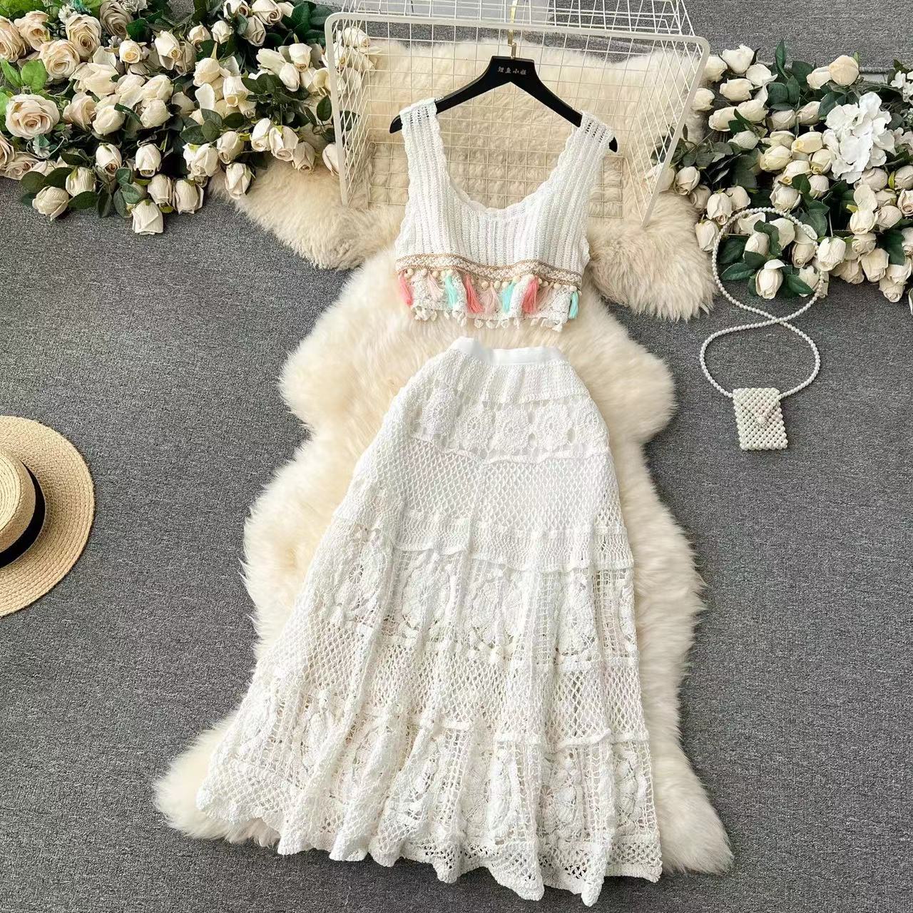 Mirren Crochet Holiday Coord -Resortwear - Image 2