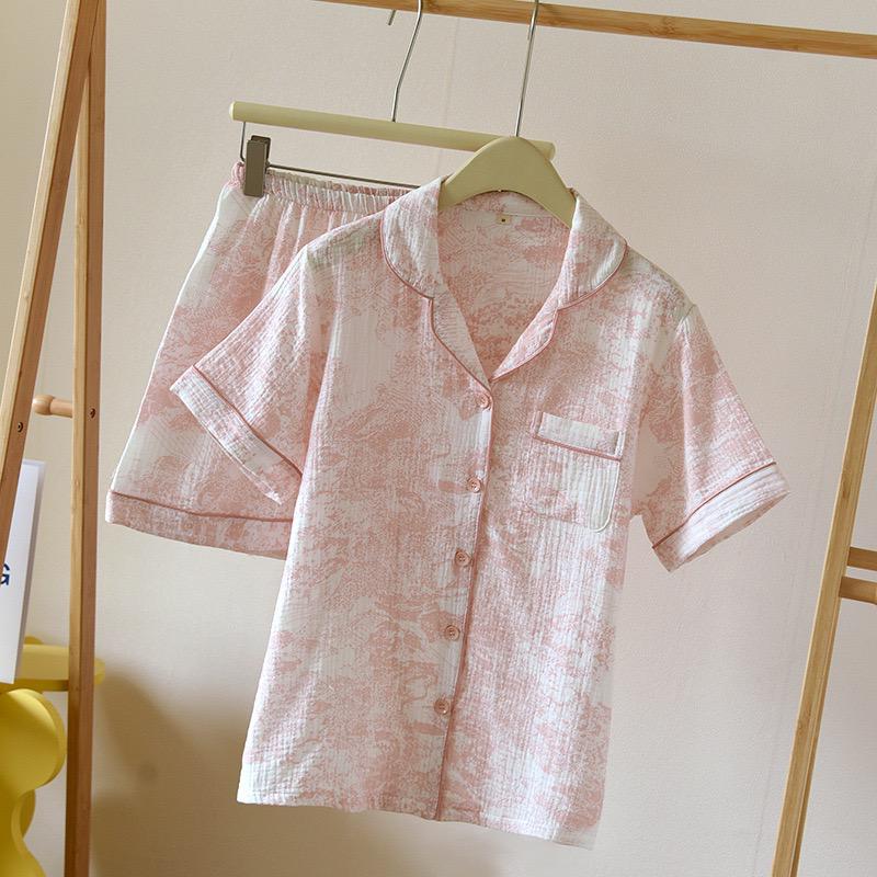 Mista Cotton Nightsuit In Pink - Image 3