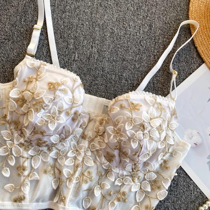 Misto Embroidered Bustier - Image 2
