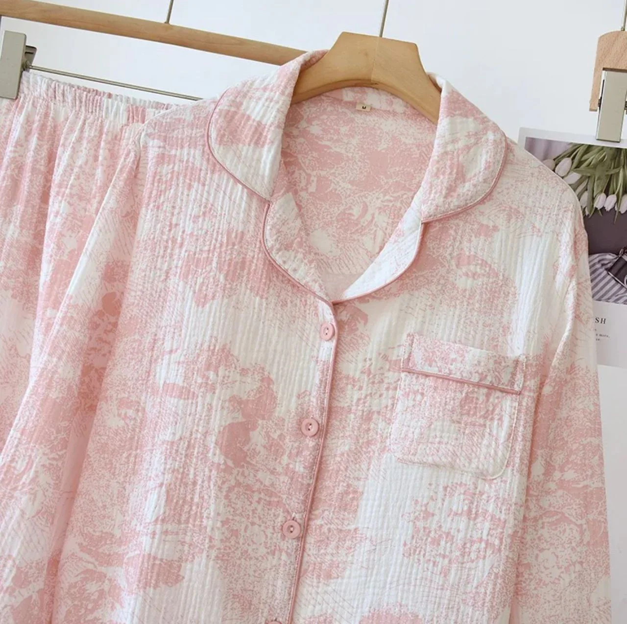 Mitasa Cotton Crepe Nightsuit - Image 11