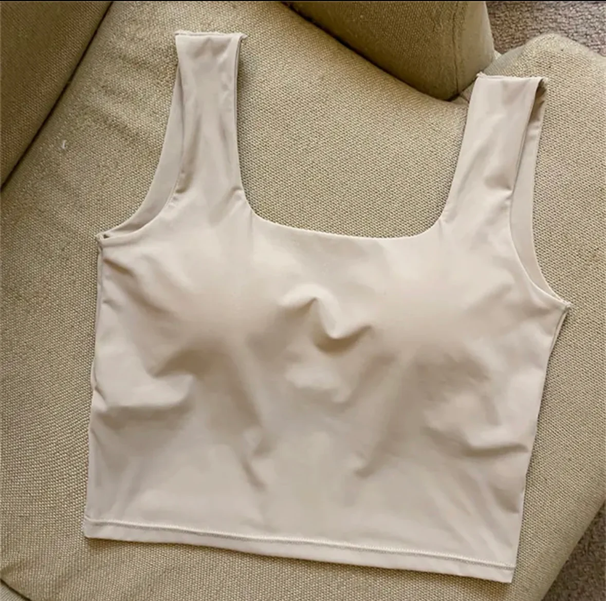 Mona Tank Tops with Inbuilt Bra - Image 3