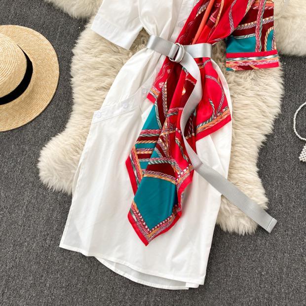 Monophil Scarf Dress - Image 10
