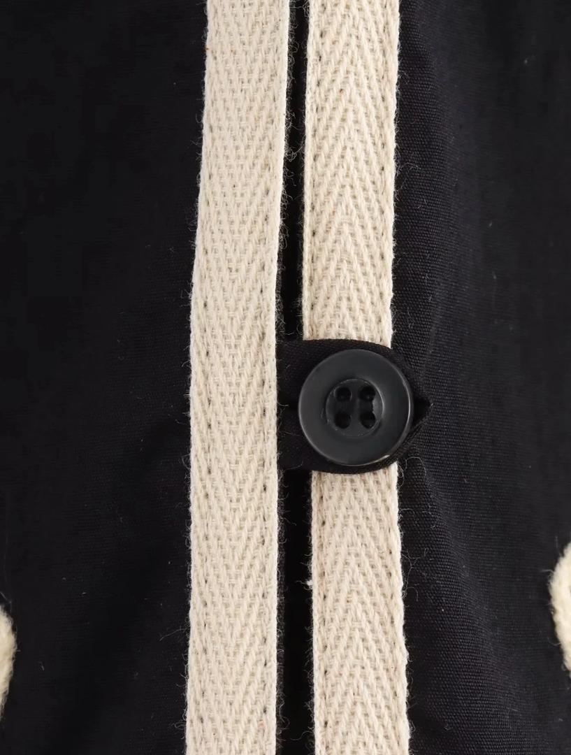 Nimo Embroidered Summer Coord In Black - Image 8