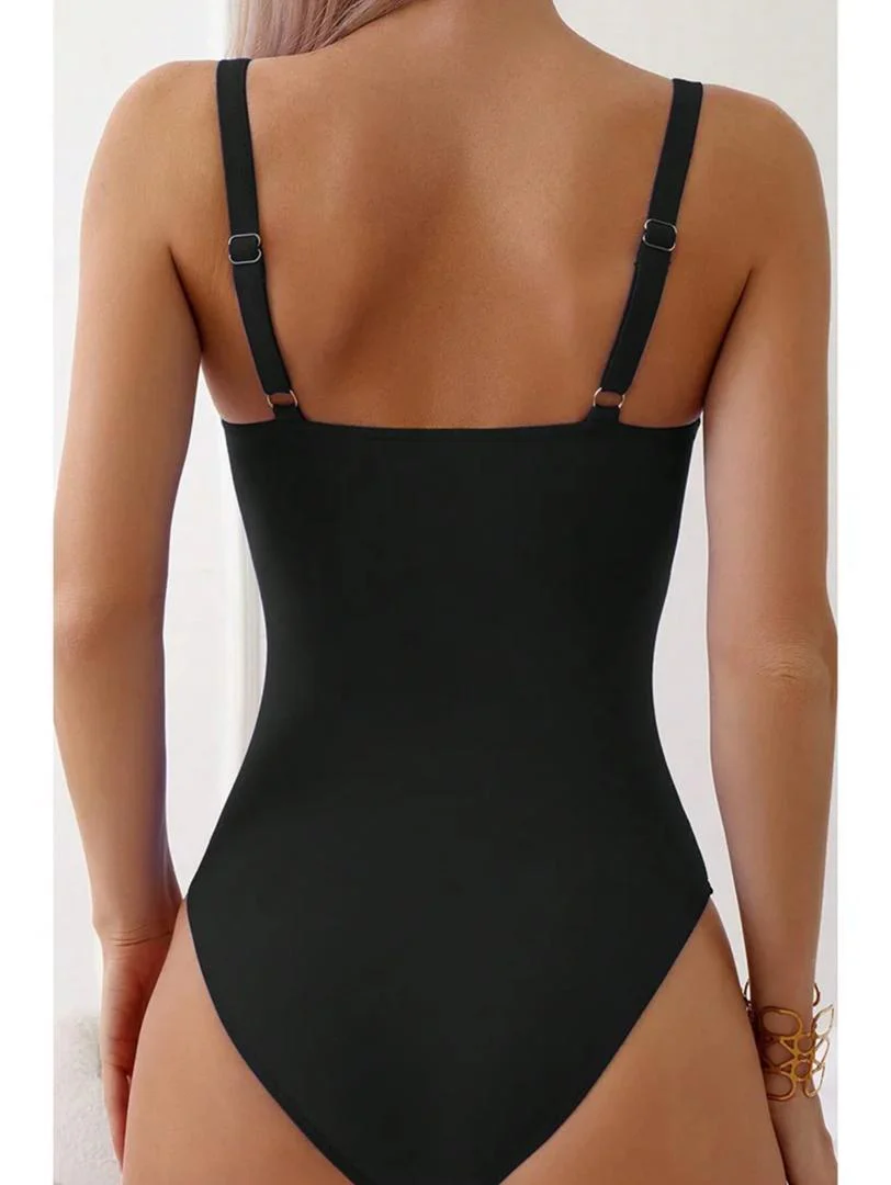 Nomi One Piece Swimsuit In Black - Image 3