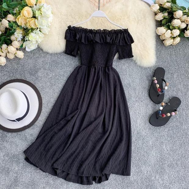 Off Shoulder Florida Dress - Image 5