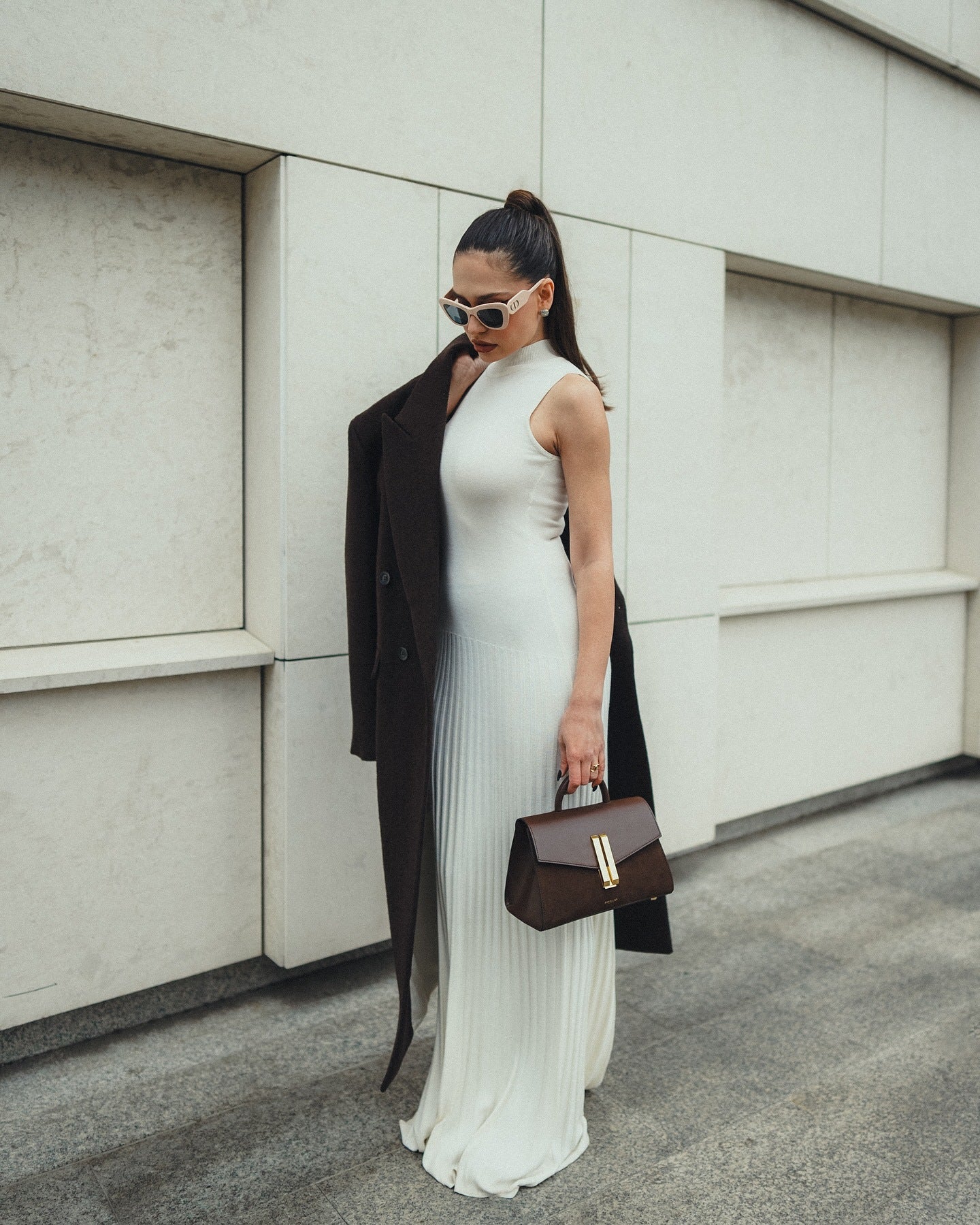 Orelia Knitted Maxi Dress - Image 7