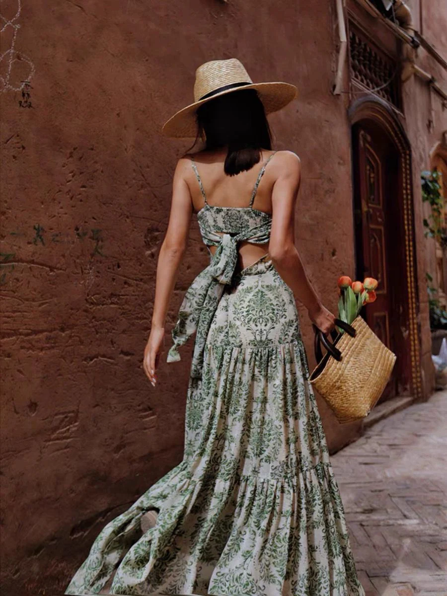 Oriana Summer Holiday Dress - Image 4