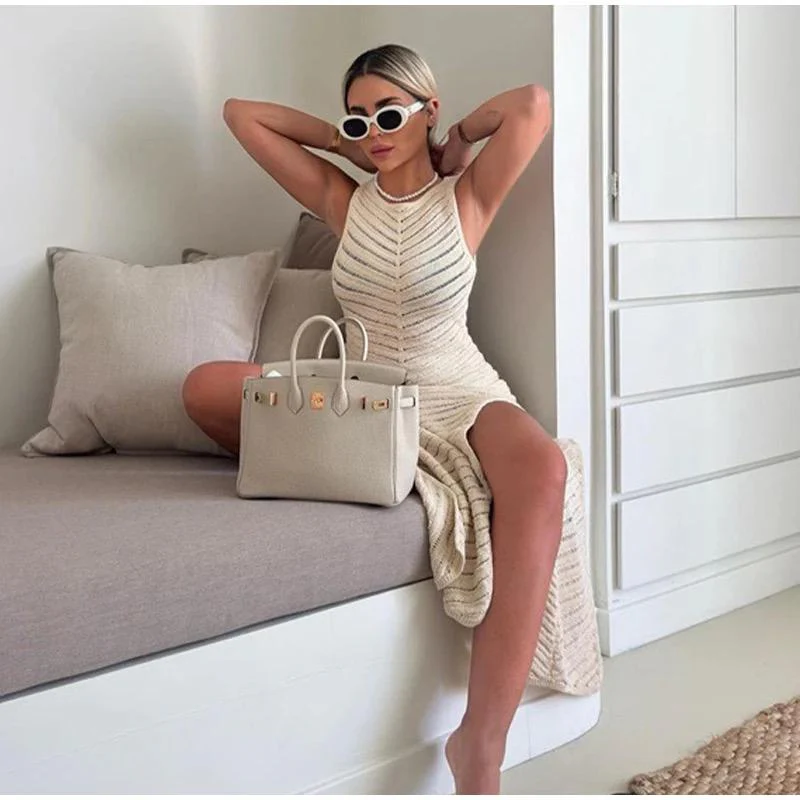 Orit Luxe Soft Knit Dress- Resortwear - Image 6