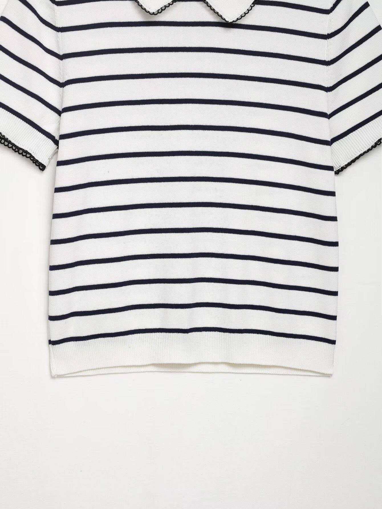 Ornella Knit Summer Top In White - Image 7