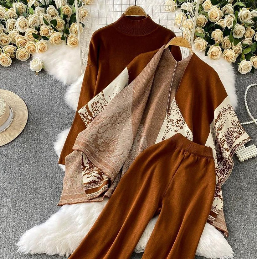 Orville Luxe Winter Coord Set With Cape - Image 10
