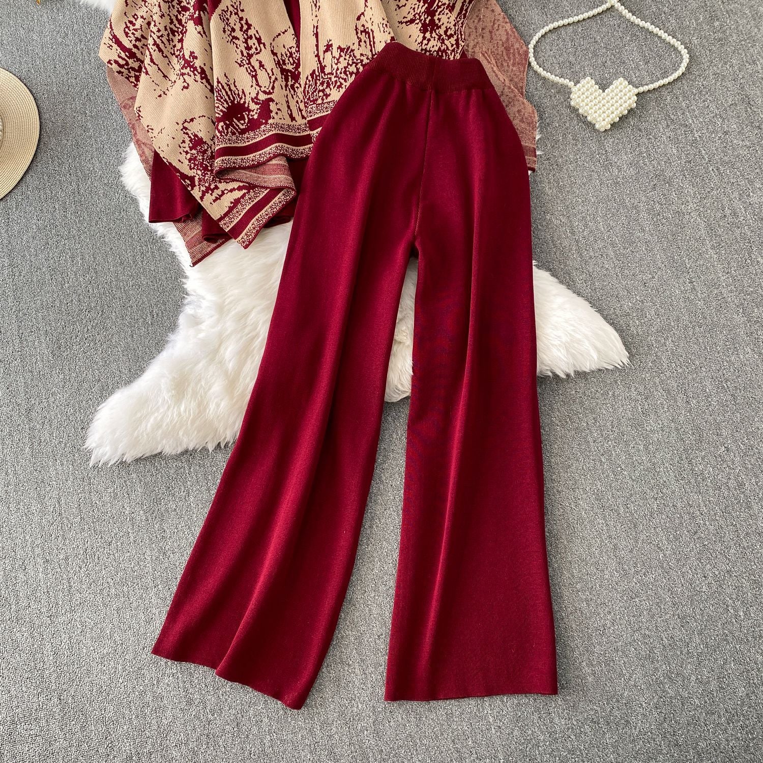 Orville Luxe Winter Coord Set With Cape - Image 9