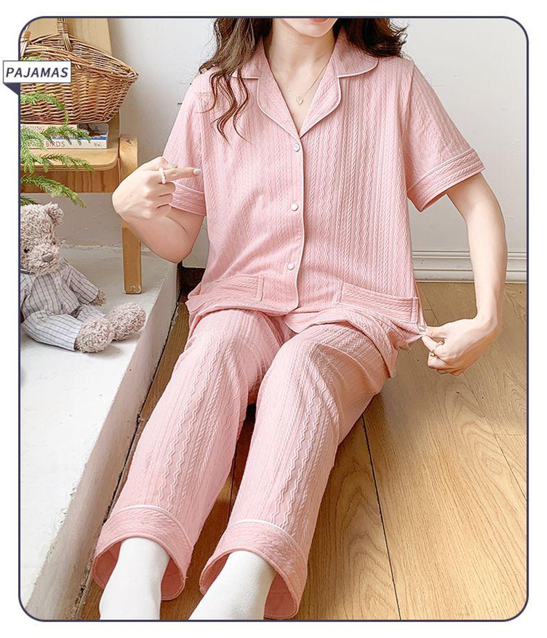 Paula 3 Pc Set Cotton Nightsuits - Image 8