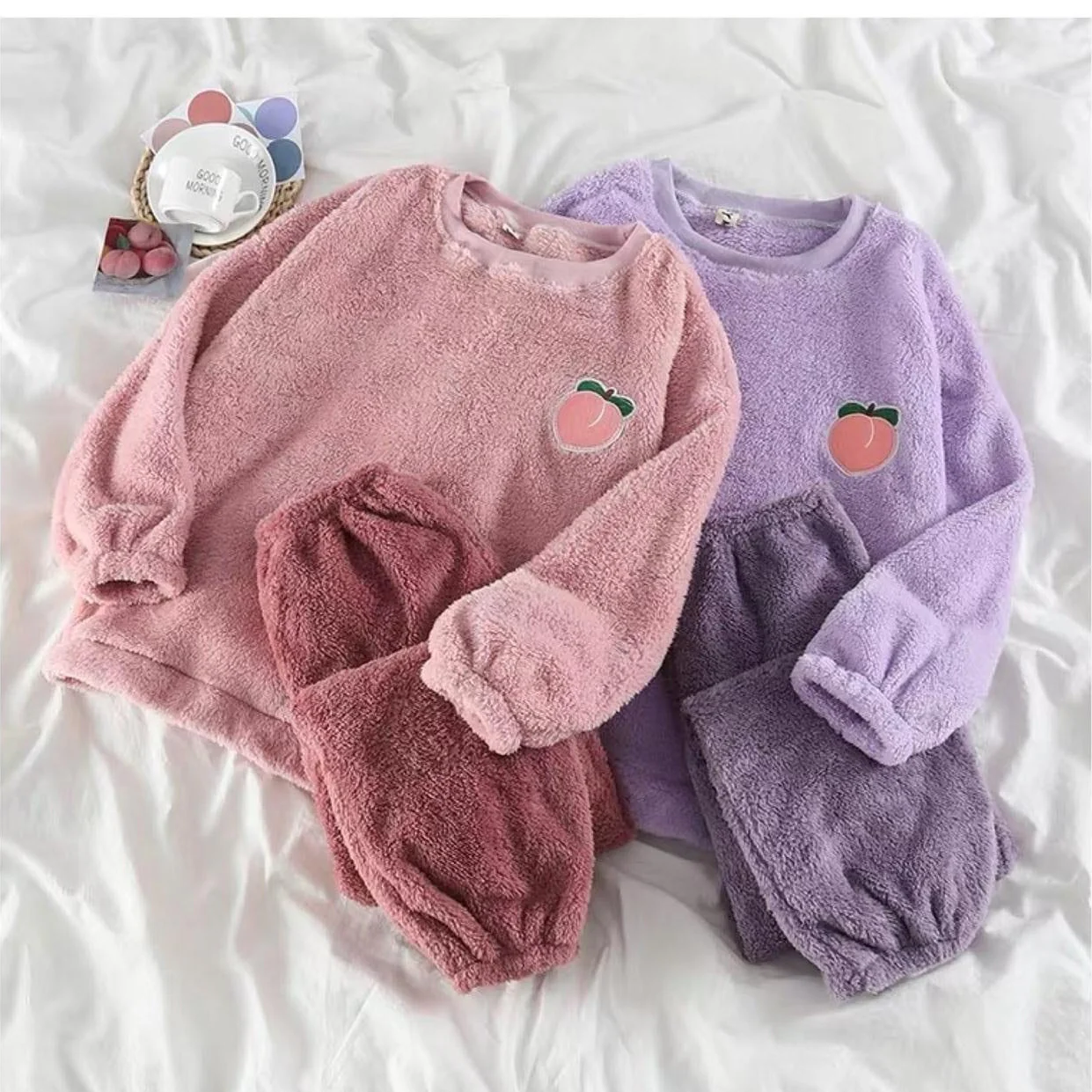 Peach Fuzzy Nightset - Image 2