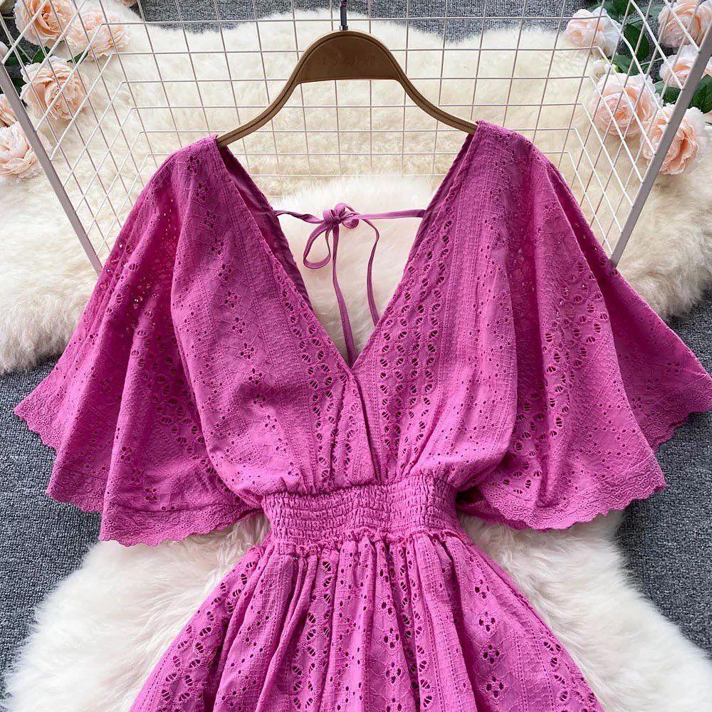 Pepe Eyelet Dress - Image 5