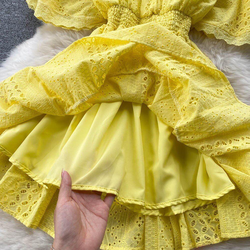 Pepe Eyelet Dress - Image 6
