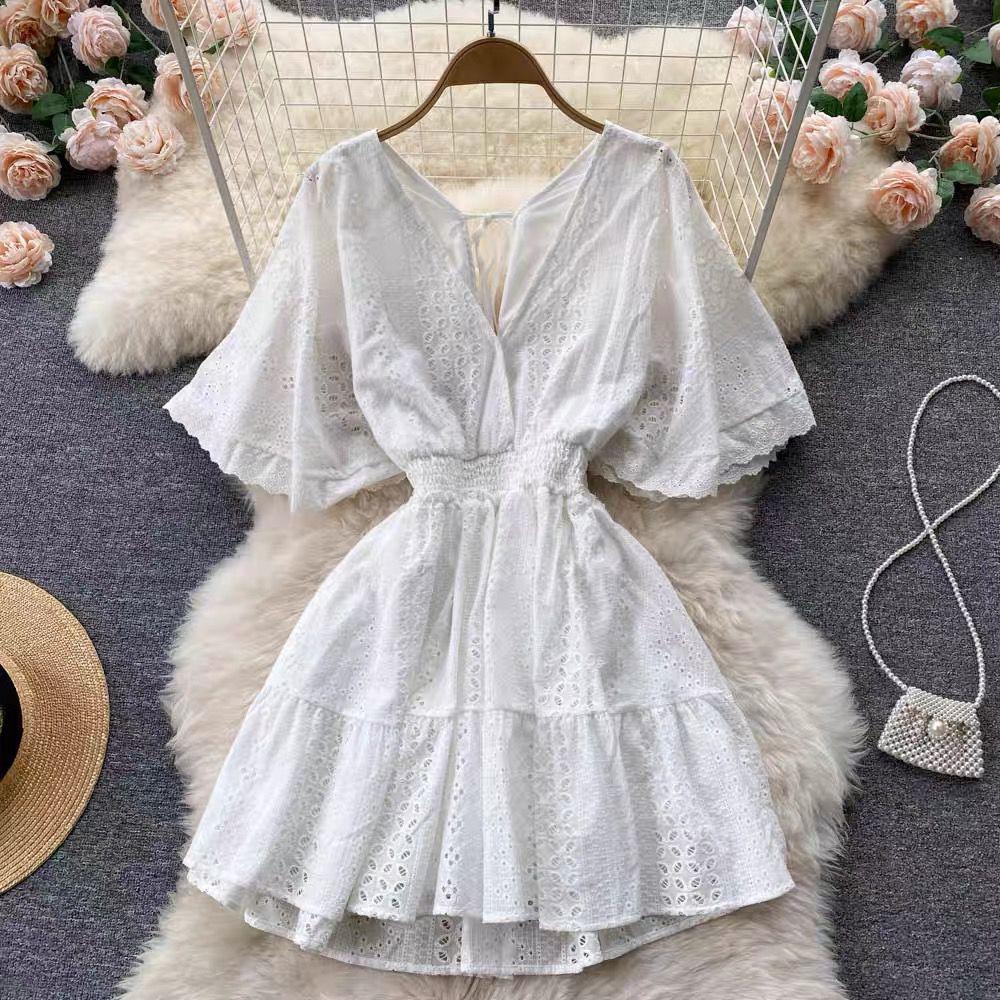 Pepe Eyelet Dress - Image 8