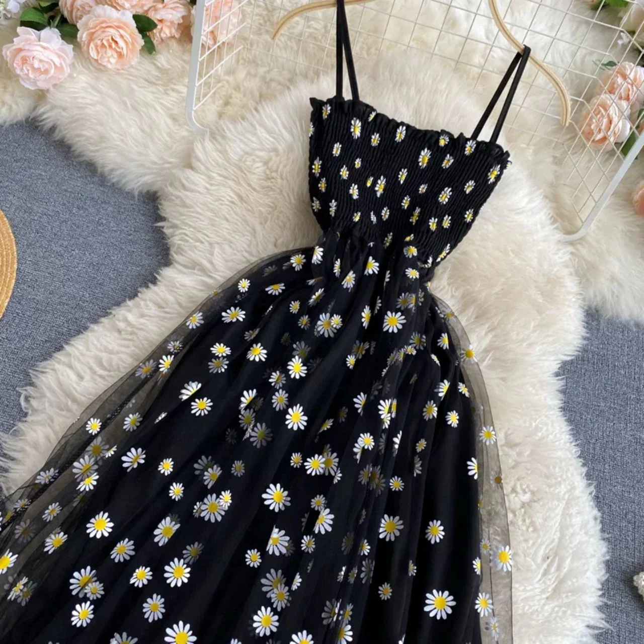 Rabia Printed Summer Midi Dress - Image 5