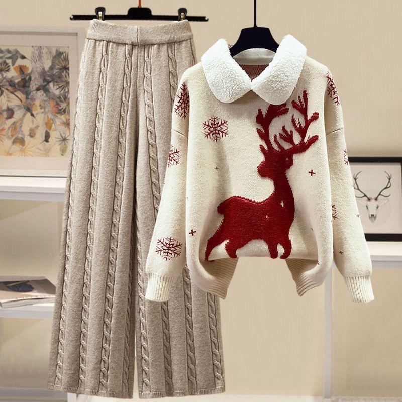 Reindeer Woolen Coord Set - Image 4