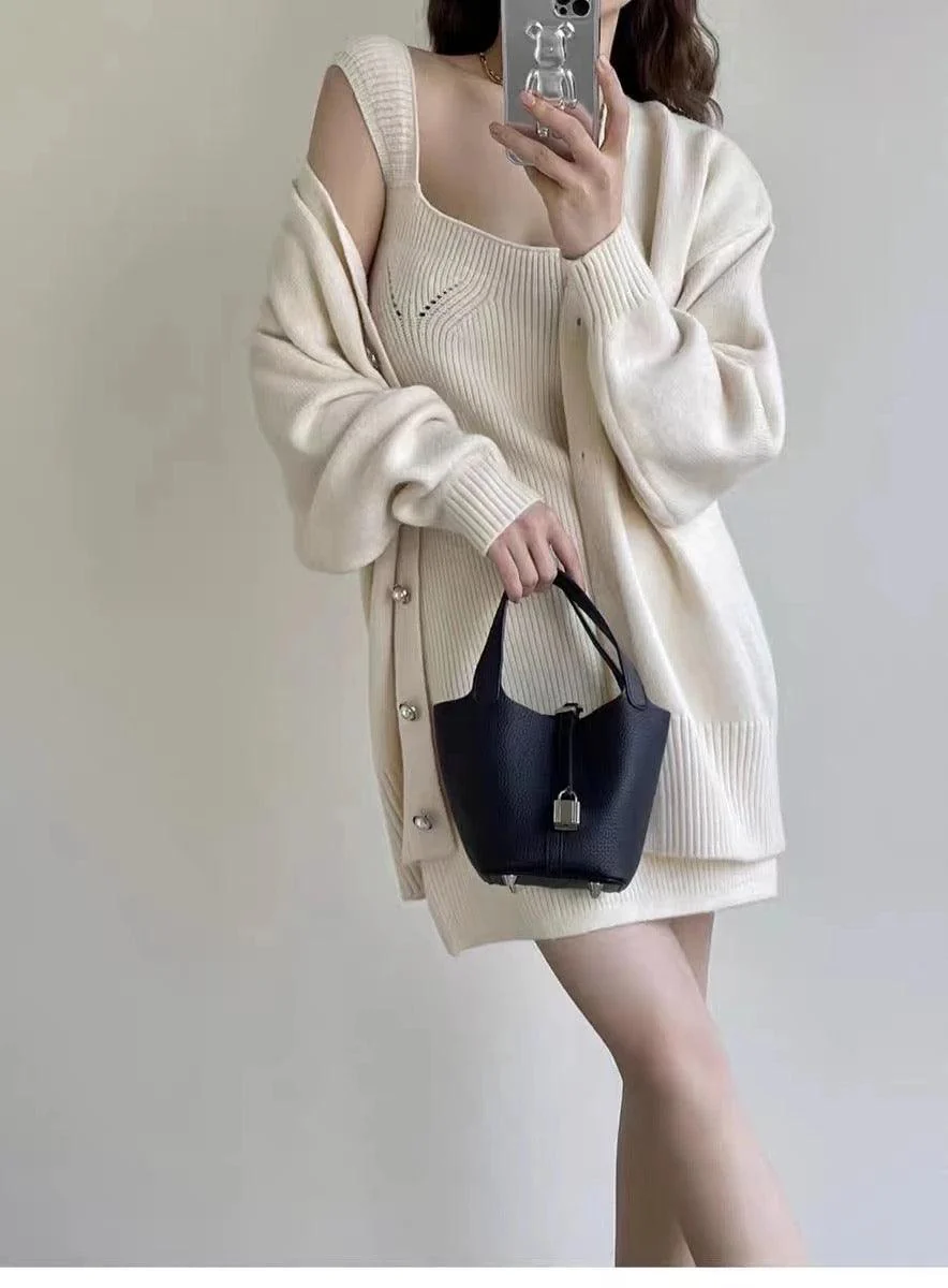 Reming Set of Dress and Cardigan - Image 4