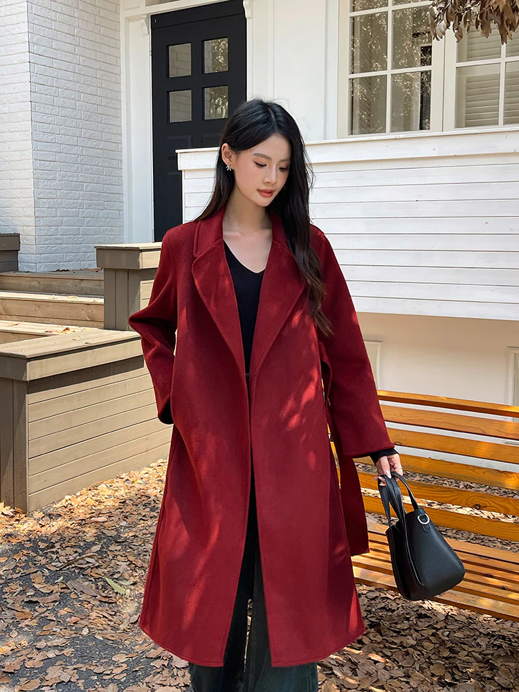 Remy Luxe Overcoat With Belt - Image 2