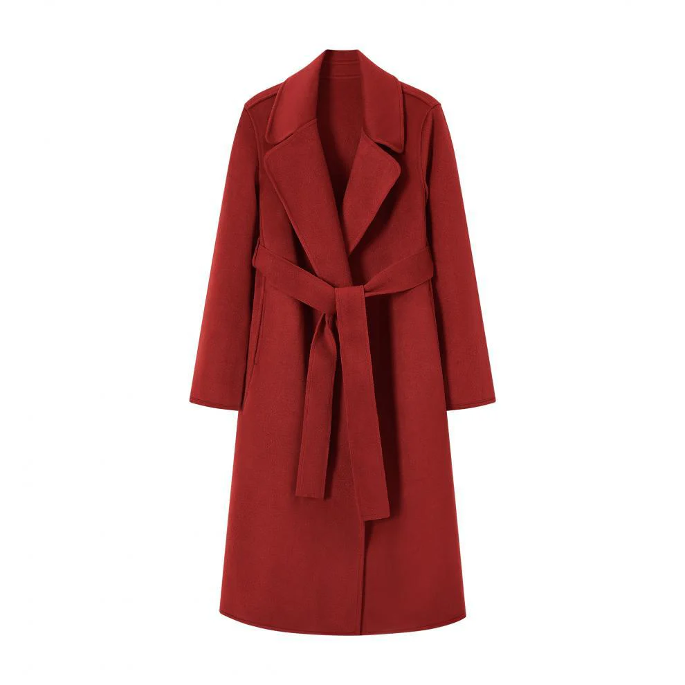Remy Luxe Overcoat With Belt - Image 9