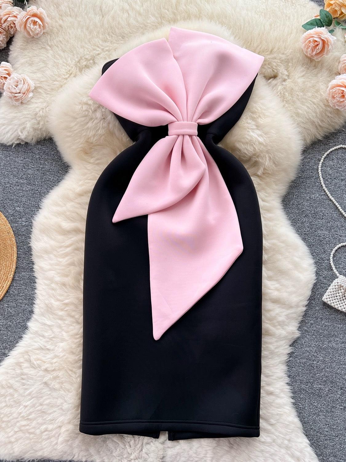 Revy Strapless Midi Dress - Image 7