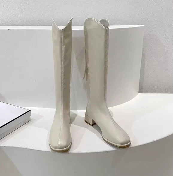 Rio Premium Leather Boots without Heel - Image 2