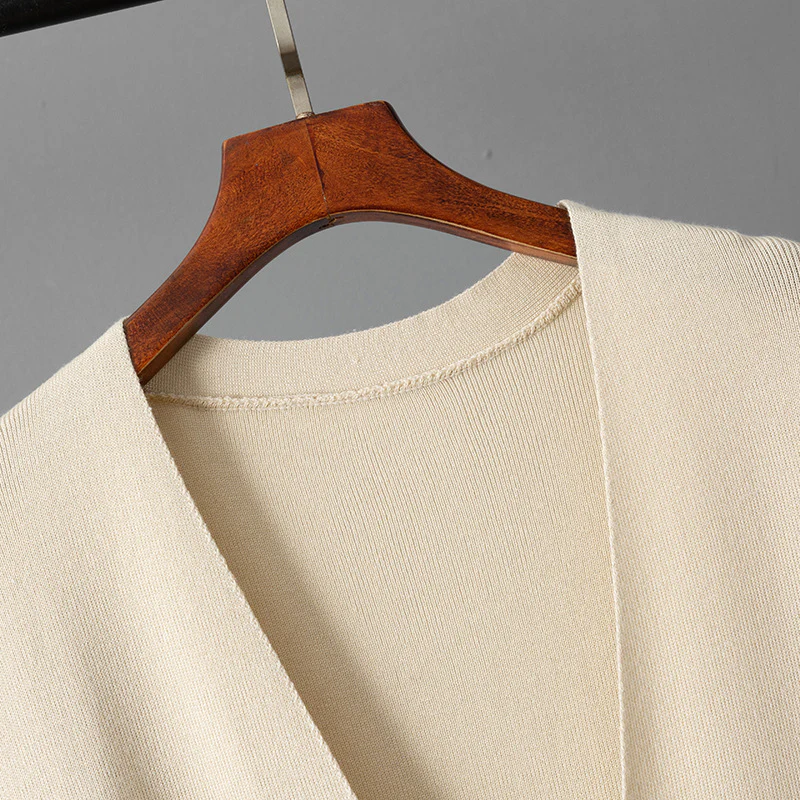 Romy Luxe Winter Dress With Cape - Image 11