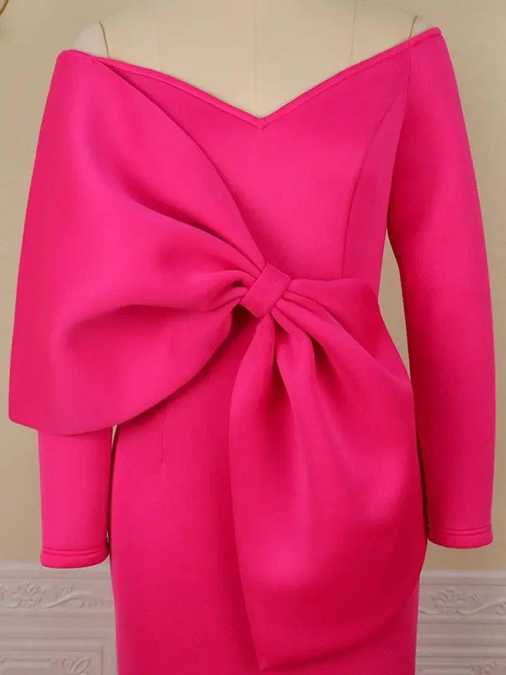 Rozovo Ruffled Dress In Pink - Image 4