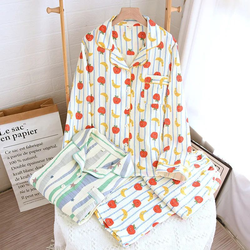Ruya Cotton Padded Nightsuit In Off White - Image 2