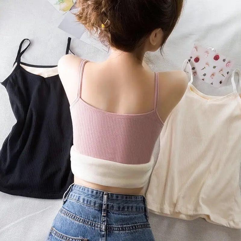 Saler Warm Tank Tops with Fleece Lining - Image 2