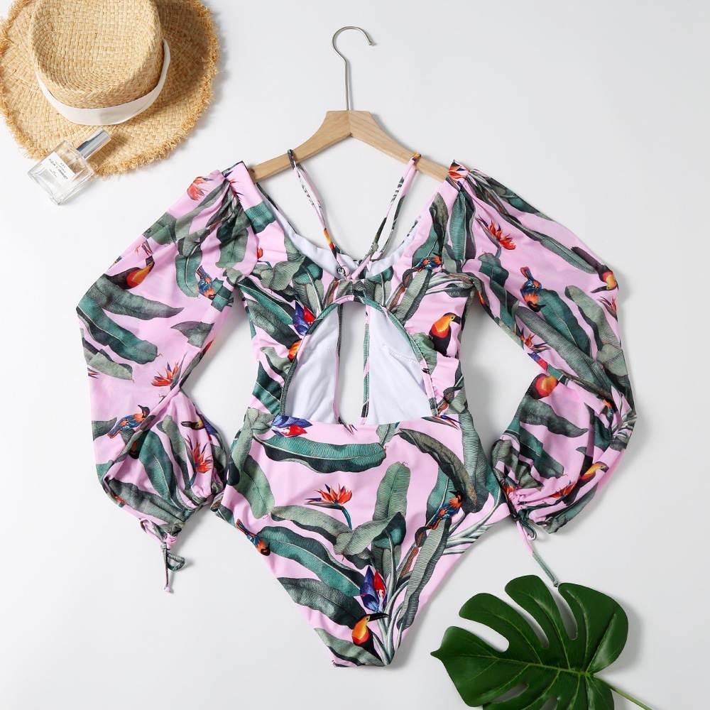 Samantha Luxury Swimsuit In Pink - Image 3