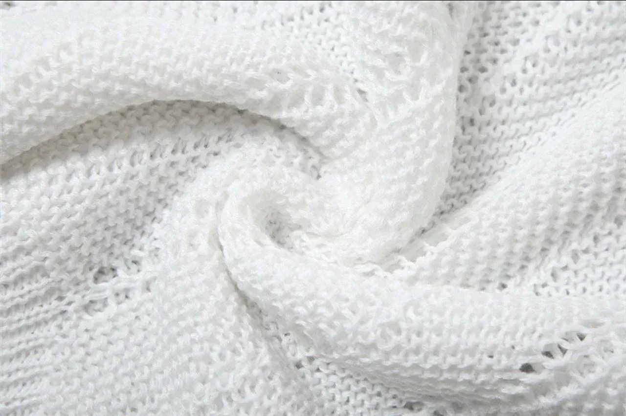 Sassa Luxe Knit Soft Dress In White - Image 7