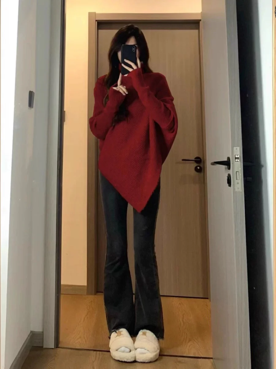 Sergio Woolen High Neck Sweater - Image 3