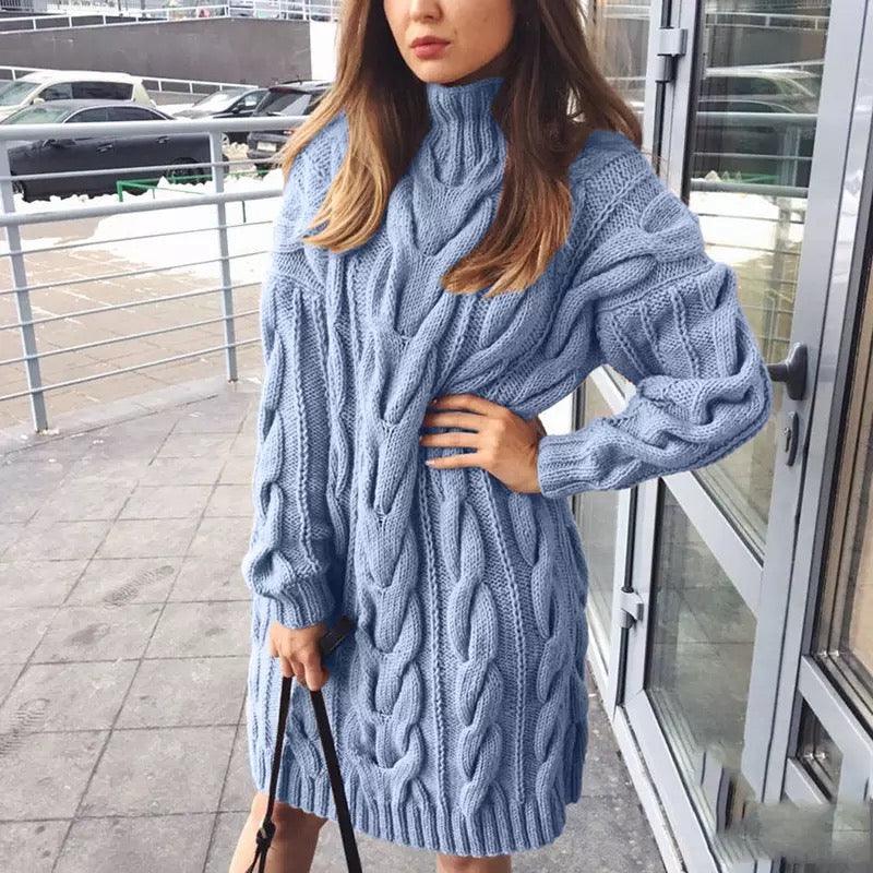 Sertha Luxury Woolen Dress - Image 2