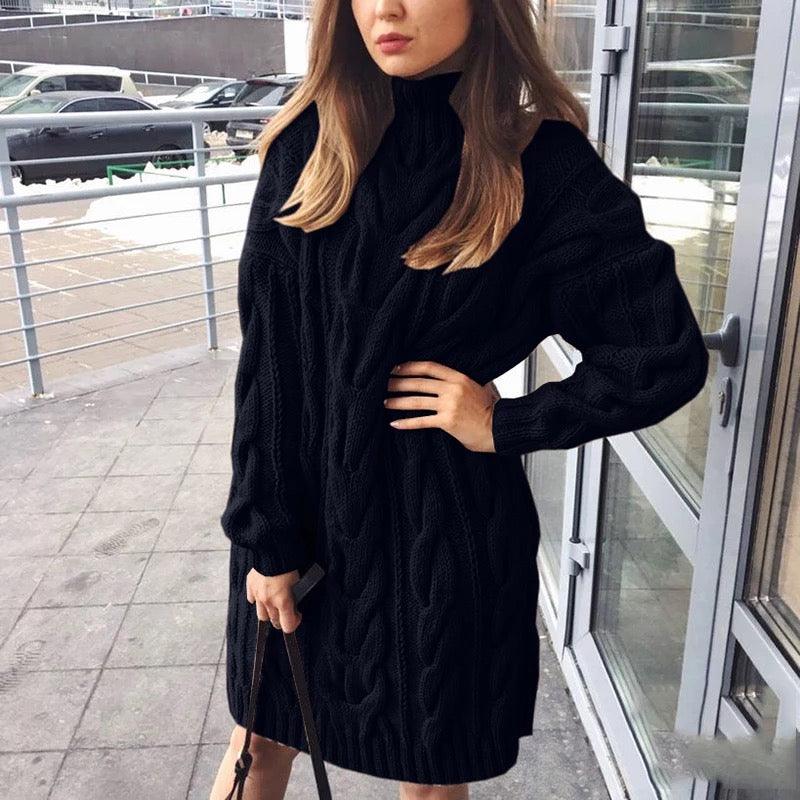 Sertha Luxury Woolen Dress - Image 3