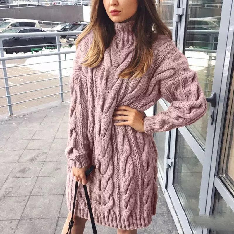 Sertha Luxury Woolen Dress - Image 4