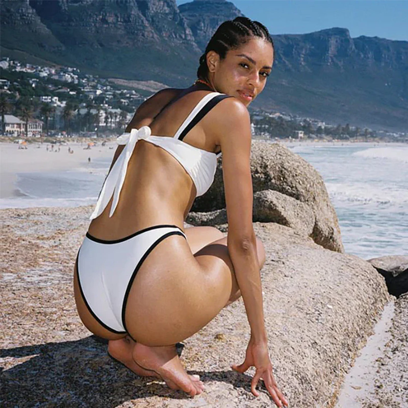 Sezi Summer Bikini In White - Image 3